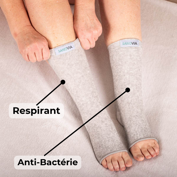 Chaussette De Contention Anti-Varice en Bambou