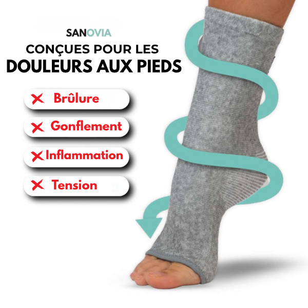 Chaussette De Contention Anti-Varice en Bambou