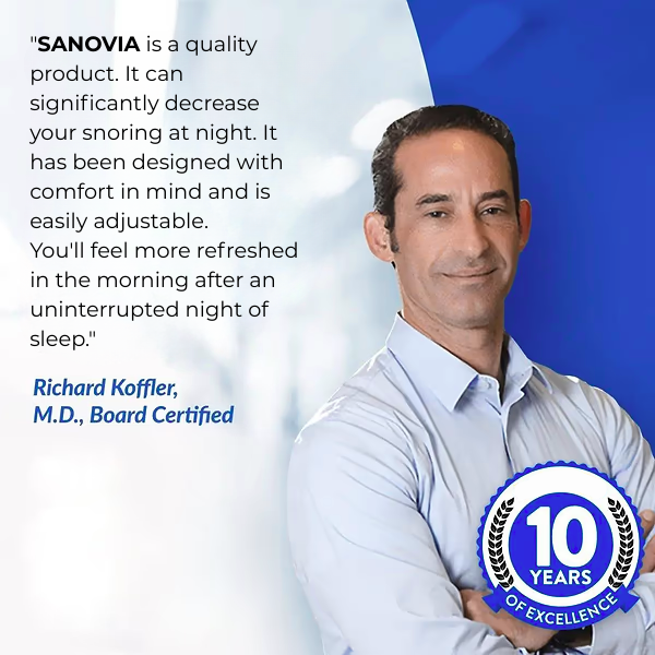 Anti-Snoring Mouthpiece Sanovia®