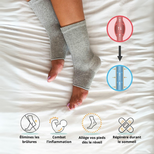 Chaussette De Contention Anti-Varice en Bambou